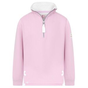 Lazy Jacks Girls Quarter Zip Sweatshirt / Pink